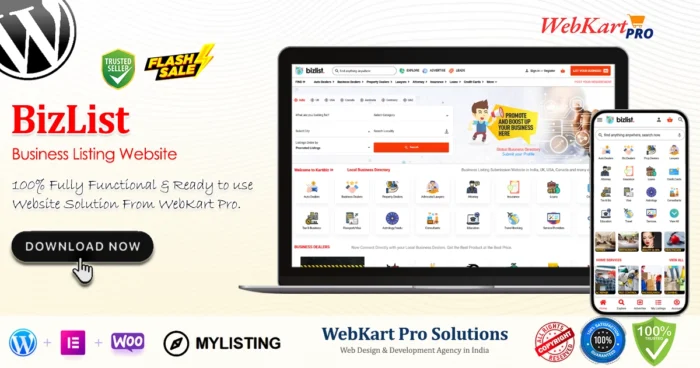 BizList – Business Listing Website