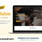 "Borcelle Salon – OnePage Unisex Salon Website "