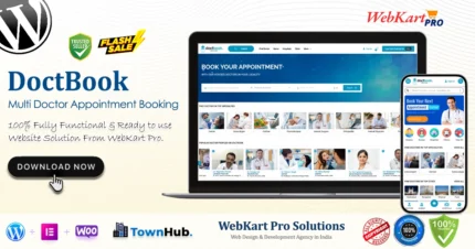 "DoctBook – Multi Doctor Appointment Booking Website "