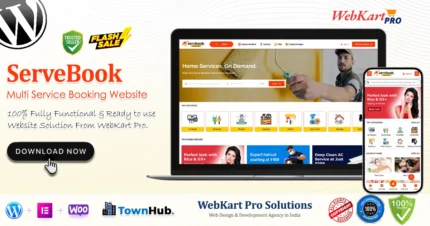ServBook – Multi Service Booking Website