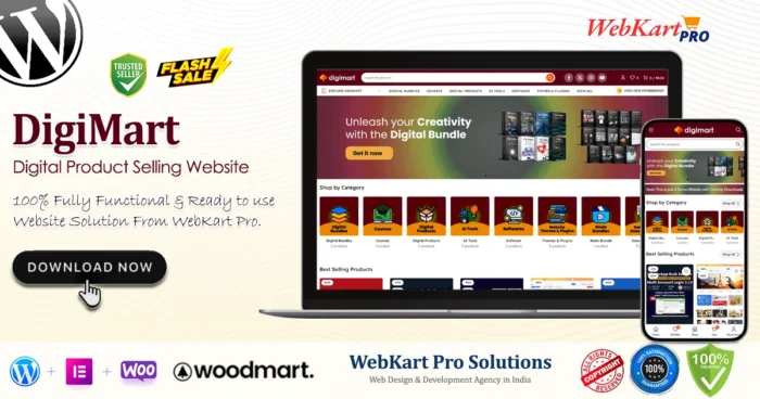 DigiMart – Digital Downloads Website