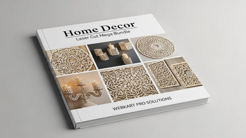 Home Decor Laser Cut Mega Bundle - 446+ Designs